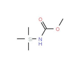 Methyl N-trimethylsilylcarbamate (CAS 18147-09-6) - chemical structure image