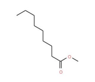 Methyl nonanoate (CAS 1731-84-6) - chemical structure image