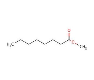 Methyl octanoate (CAS 111-11-5) - chemical structure image