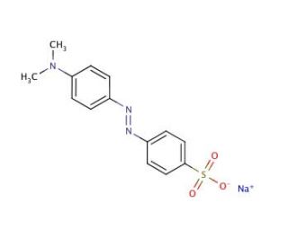 Methyl orange (CAS 547-58-0) - chemical structure image