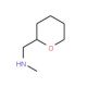 methyl(oxan-2-ylmethyl)amine (CAS 7179-96-6) - chemical structure image