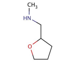 methyl(oxolan-2-ylmethyl)amine (CAS 2439-57-8) - chemical structure image