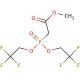 Methyl P,P-bis(2,2,2-trifluoroethyl)phosphonoacetate (CAS 88738-78-7) - chemical structure image