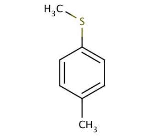 Methyl p-tolyl sulfide (CAS 623-13-2) - chemical structure image