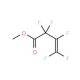 Methyl pentafluorobut-3-enoate (CAS 20562-79-2) - chemical structure image