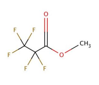 Methyl pentafluoropropionate (CAS 378-75-6) - chemical structure image