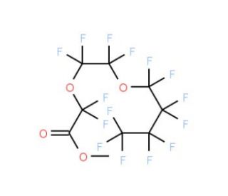 Methyl perfluoro-3,6-dioxadecanoate (CAS 129301-40-2) - chemical structure image