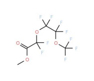 Methyl perfluoro-3,6-dioxaheptanoate (CAS 39187-41-2) - chemical structure image
