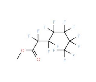 Methyl perfluoroheptanoate (CAS 14312-89-1) - chemical structure image