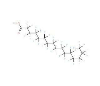 Methyl perfluorohexadecanoate (CAS 165457-57-8) - chemical structure image