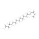 Methyl perfluorooctadecanoate (CAS 16753-33-6) - chemical structure image