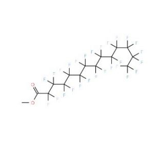 Methyl perfluorotetradecanoate (CAS 203302-99-2) - chemical structure image