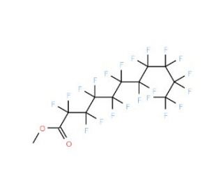 Methyl perfluoroundecanoate (CAS 203302-98-1) - chemical structure image