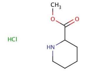 Methyl pipecolinate hydrochloride (CAS 32559-18-5) - chemical structure image