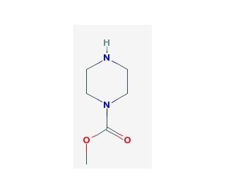 Methyl piperazine-1-carboxylate (CAS 50606-31-0) - chemical structure image