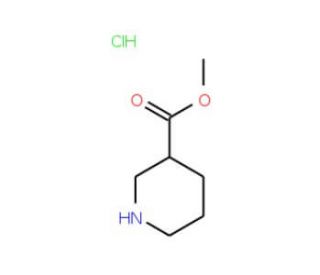 Methyl piperidine-3-carboxylate, HCl (CAS 89895-55-6) - chemical structure image