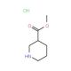 Methyl piperidine-3-carboxylate, HCl (CAS 89895-55-6) - chemical structure image