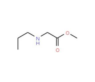 methyl (propylamino)acetate - chemical structure image