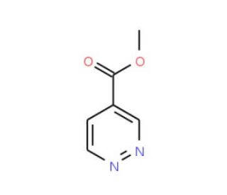 Methyl pyridazine-4-carboxylate (CAS 34231-77-1) - chemical structure image