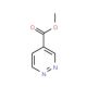 Methyl pyridazine-4-carboxylate (CAS 34231-77-1) - chemical structure image