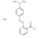 Methyl Red sodium salt (CAS 845-10-3) - chemical structure image