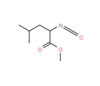 Methyl (S)-(&minus;)-2-Isocyanato-4-methylvalerate (CAS 39570-63-3) - chemical structure image