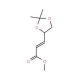 Methyl (S)-(+)-3-(2,2-dimethyl-1,3-dioxolan-4-yl)-cis-2-propenoate (CAS 81703-94-8) - chemical structure image