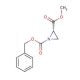 Methyl (S)-(−)-N-Z-aziridine-2-carboxylate (CAS 104597-98-0) - chemical structure image
