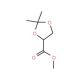 (−)-Methyl (S)-2,2-dimethyl-1,3-dioxolane-4-carboxylate (CAS 60456-21-5) - chemical structure image
