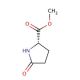 Methyl (S)-(+)-2-pyrrolidone-5-carboxylate (CAS 4931-66-2) - chemical structure image