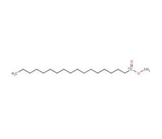 Methyl Stearate-1-13C (CAS 167388-13-8) - chemical structure image