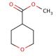 Methyl tetrahydro-2H-pyran-4-carboxylate (CAS 110238-91-0) - chemical structure image