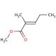 Methyl trans-2-methyl-2-pentenoate (CAS 1567-14-2) - chemical structure image