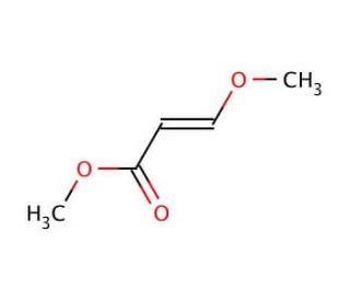 Methyl trans-3-methoxyacrylate (CAS 5788-17-0) - chemical structure image