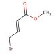 Methyl trans-4-bromo-2-butenoate (CAS 6000-00-6) - chemical structure image