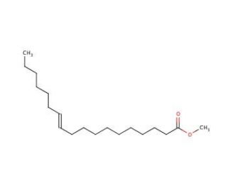 Methyl trans-vaccenate (CAS 6198-58-9) - chemical structure image