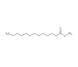 Methyl tridecanoate (CAS 1731-88-0) - chemical structure image