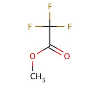 Methyl trifluoroacetate (CAS 431-47-0) - chemical structure image