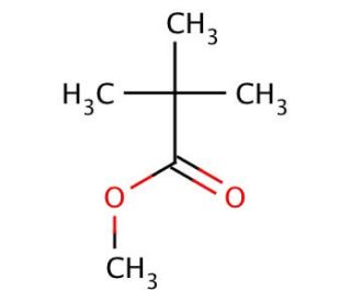 Methyl trimethylacetate (CAS 598-98-1) - chemical structure image