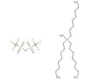 Methyl-trioctylammonium bis(trifluoromethylsulfonyl)imide (CAS 375395-33-8) - chemical structure image