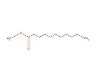 Methyl undecanoate (CAS 1731-86-8) - chemical structure image