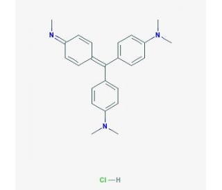 Methyl violet 2B (CAS 8004-87-3) - chemical structure image