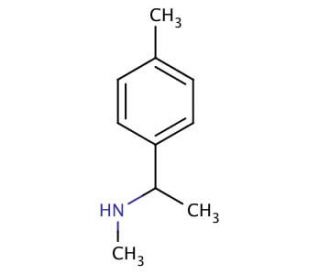 methyl[1-(4-methylphenyl)ethyl]amine - chemical structure image