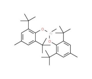 Methylaluminum Bis(2,6-di-tert-butyl-4-methylphenoxide) (0.4mol/L in Toluene) (CAS 56252-55-2) - chemical structure image