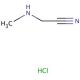Methylaminoacetonitrile hydrochloride (CAS 25808-30-4) - chemical structure image