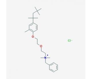 Methylbenzethonium chloride (CAS 25155-18-4) - chemical structure image