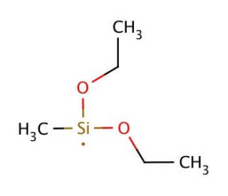 Methyldiethoxysilane (CAS 2031-62-1) - chemical structure image