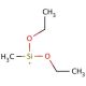 Methyldiethoxysilane (CAS 2031-62-1) - chemical structure image