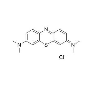Methylene blue (CAS 61-73-4) - chemical structure image