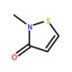 Methylisothiazolinone (CAS 2682-20-4) - chemical structure image